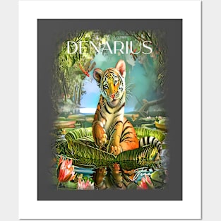 Playful Tiger Posters and Art